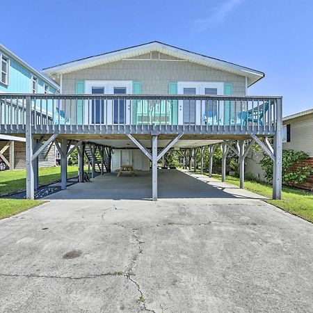 Oak Island Beach Abode With Deck Walk To Shore! Εξωτερικό φωτογραφία