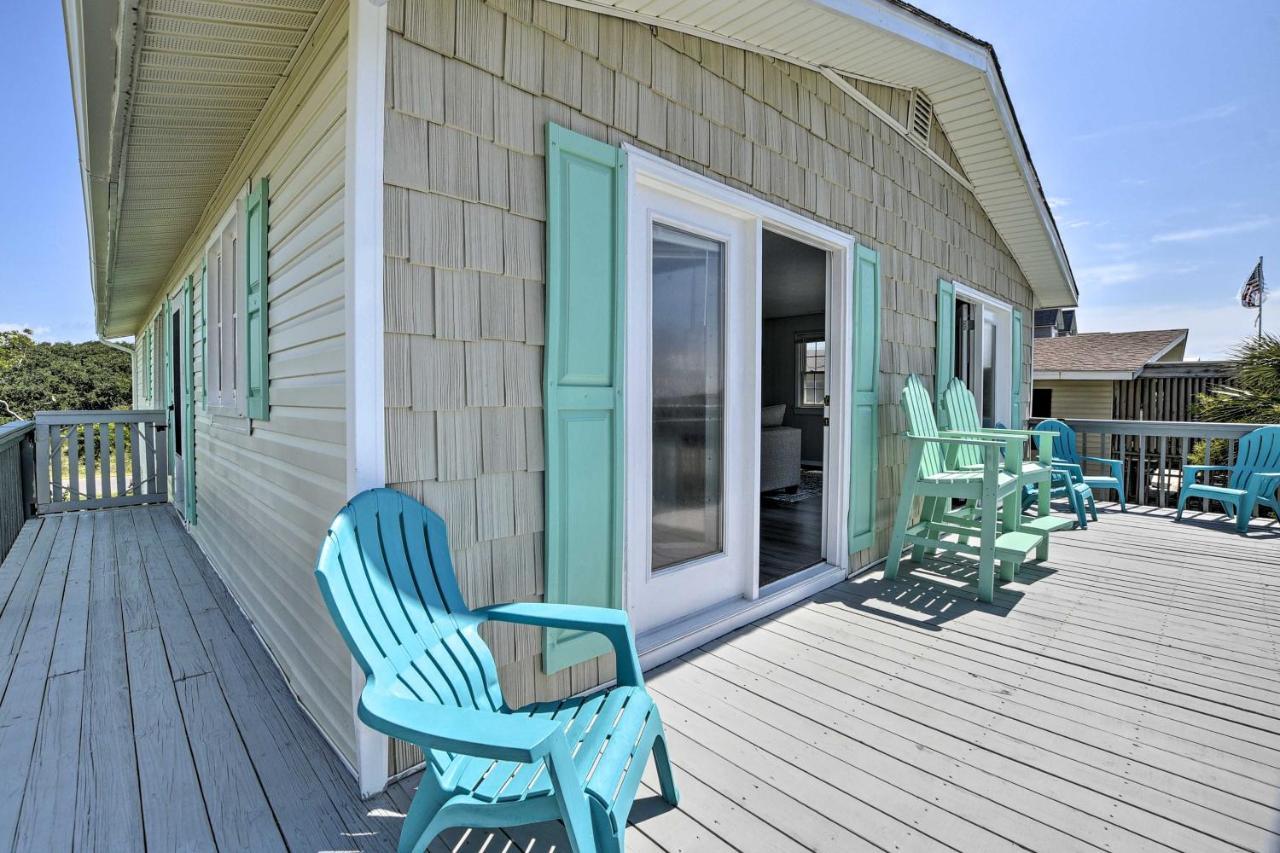 Oak Island Beach Abode With Deck Walk To Shore! Εξωτερικό φωτογραφία